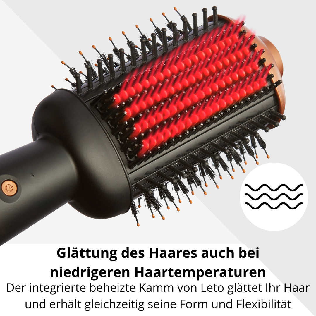 Leto Smooth-Bürste – 3 einzigartige Funktionen