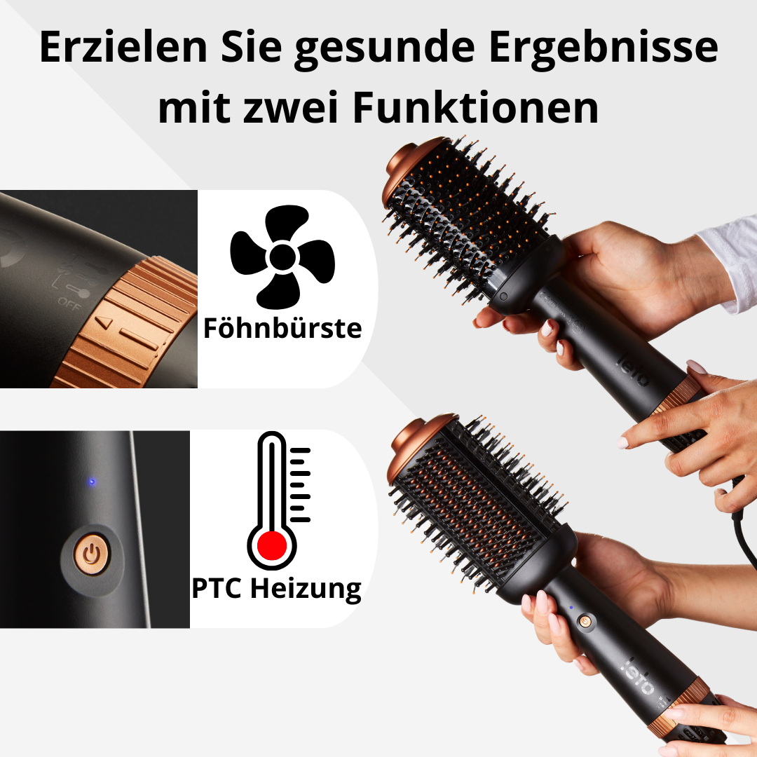 Leto Smooth-Bürste – 3 einzigartige Funktionen