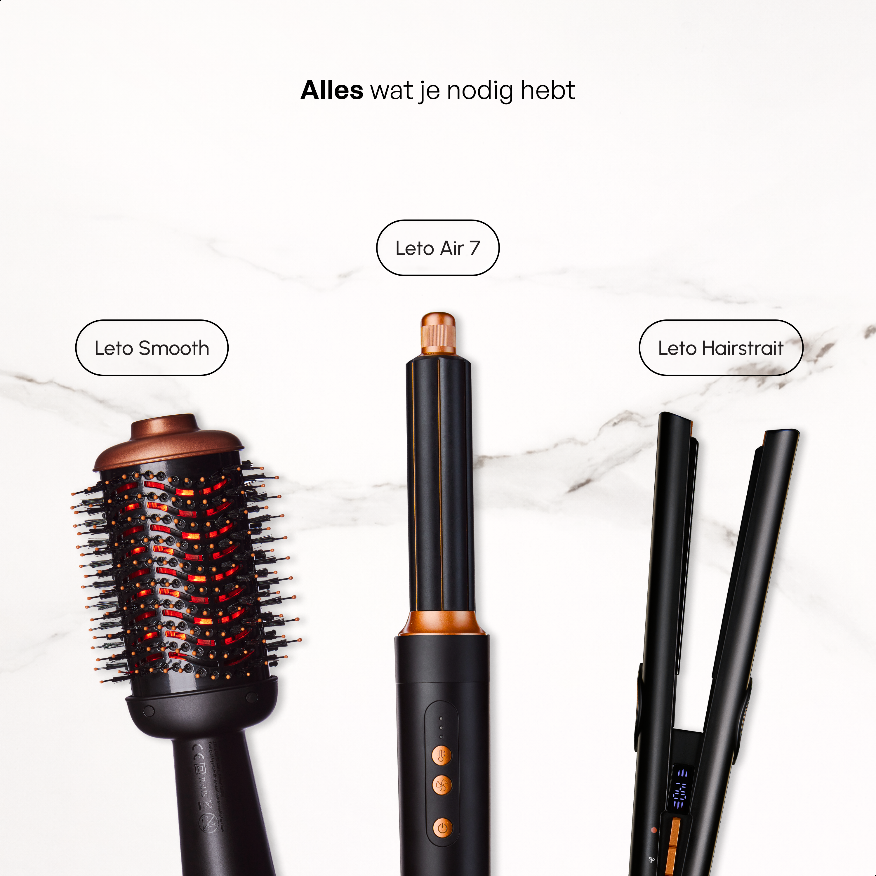 Leto Air7 Airstyler – 7 individuelle Funktionen